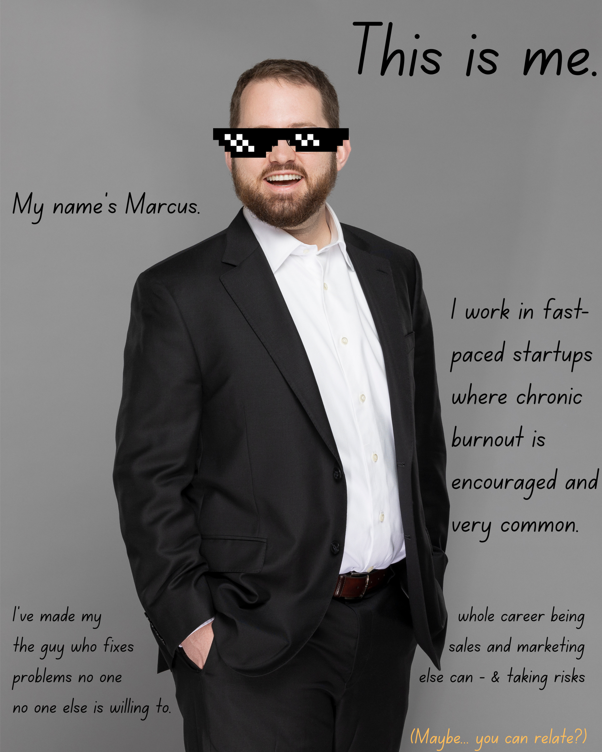 A picture of the author and creator Marcus Wiesner